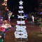 Pre-Lit Spiral Christmas Tree Light Up Artificial Tree W/ 341 Led Lights Holiday Decoration